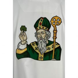 Ornat gotycki haftowany Św. Patryk - zdjęcie 4 - Ornat gotycki haftowany Św. Patryk