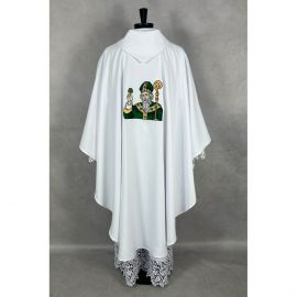 Ornat gotycki haftowany Św. Patryk - zdjęcie 3 - Ornat gotycki haftowany Św. Patryk