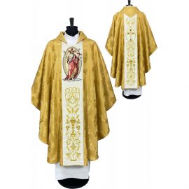 Ornat Gotycki wielkanocny Chrystus zmartwychwstały (64K) - ORNATY WIELKANOCNE