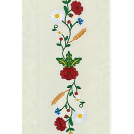 Ornat gotycki haftowany - Haft Kociewski (66K) - zdjęcie 4 - Ornat gotycki haftowany - Haft Kociewski (66K)