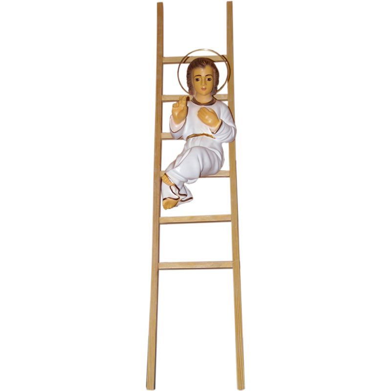 Figura Dzieciątko adwentowe – na drabince 32/98 cm - Figura Dzieciątko adwentowe – na drabince 32/98 cm