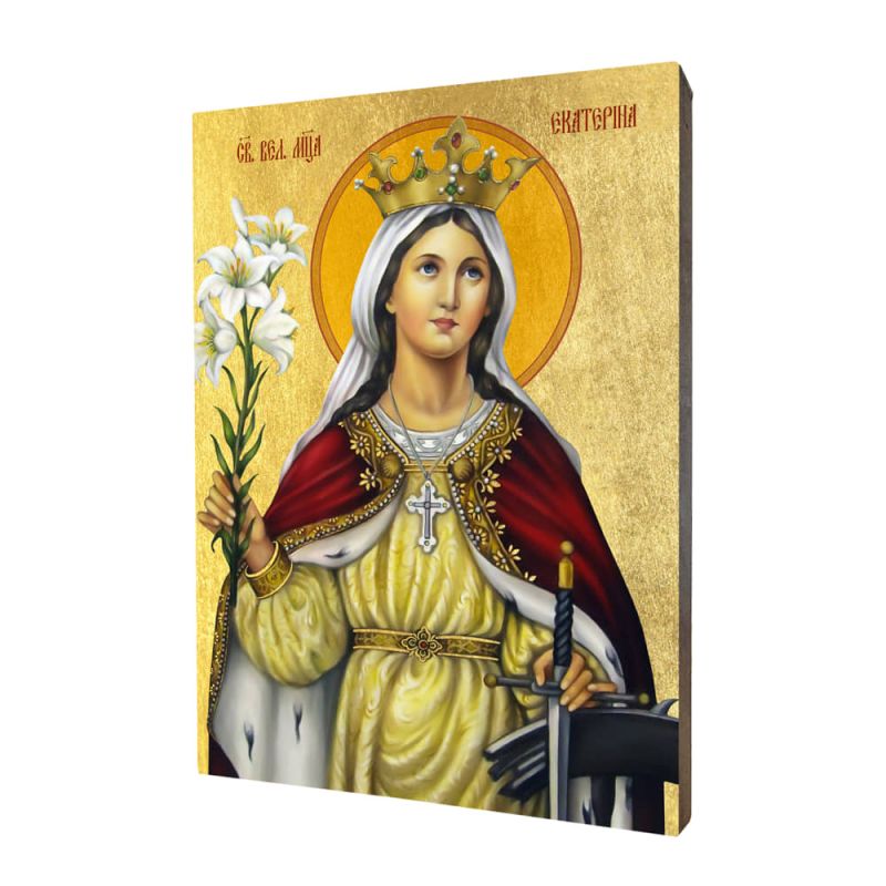 Ikona święta Katarzyna Aleksandryjska - 