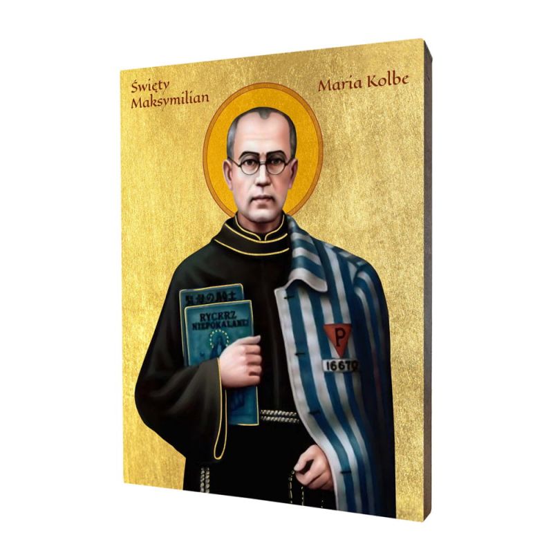 Ikona święty Maksymilian Maria Kolbe - 