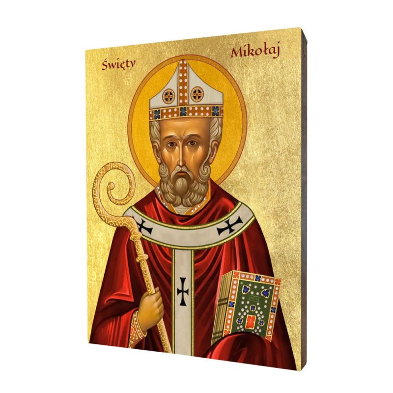 Ikona religijna święty Mikołaj - 