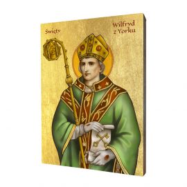 Święty Wilfryd z Yorku ikona religijna