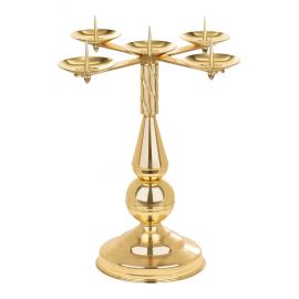 Lichtarz adwentowy na 5 świec - 59 cm - ŚWIECZNIKI / LICHTARZE