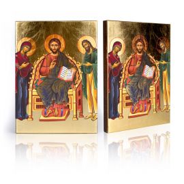 Ikona Deesis (modlitwa, prośba) - Jezus Chrystus