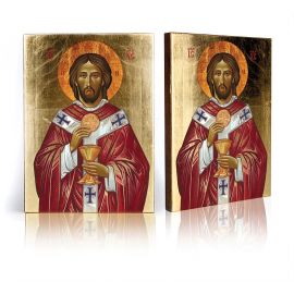 Ikona Jezus z Hostią - Jezus Chrystus