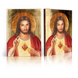 Ikona Serce Jezusa - Jezus Chrystus
