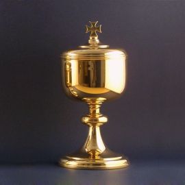 Puszka pozłacana wys. 30 cm - PUSZKI MSZALNE - Nowość