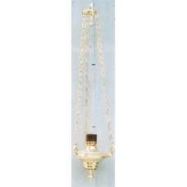 Lampka wieczna, wisząca, elektryczna lub oliwna - 38 cm.