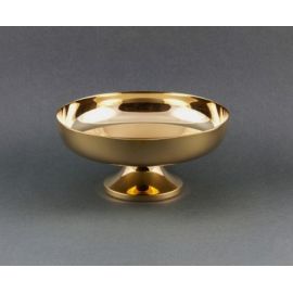 Patena do koncelebry mosiężna pozłacana śr. 15 cm - PATENY LITURGICZNE - Nowość