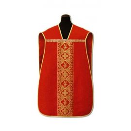 Ornat rzymski (6) - adamaszek - Ornaty rzymskie