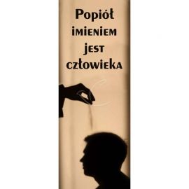 Baner kościelny - Środa Popielcowa - Wielki Post