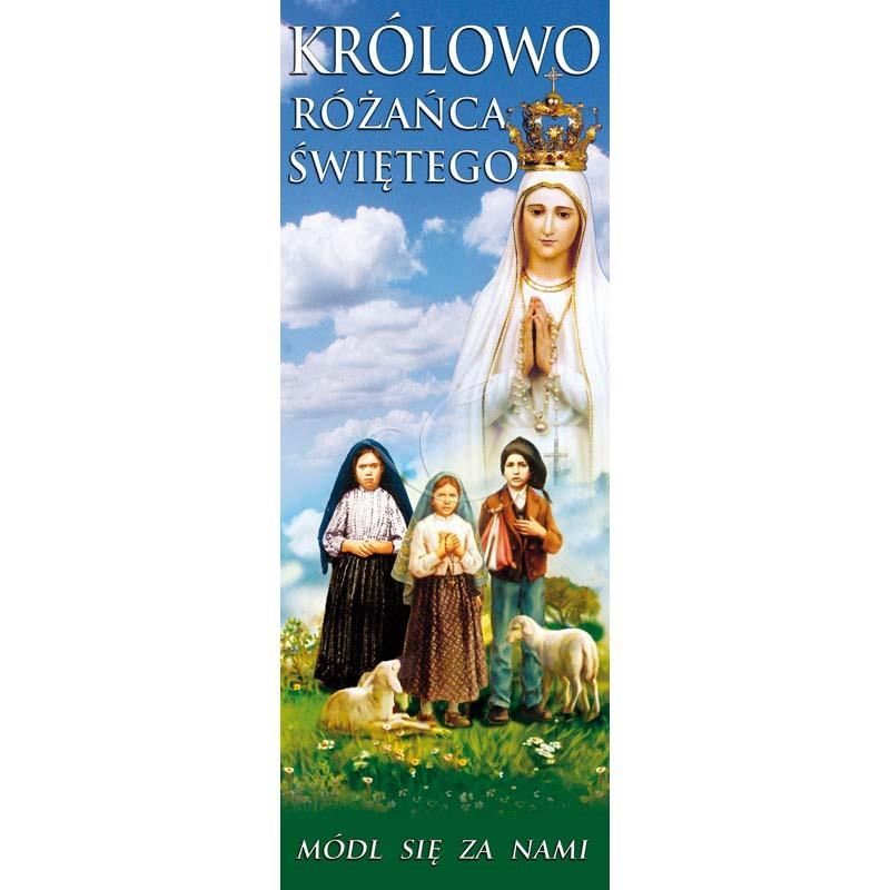 Baner - Królowo Różańca Świętego módl się za nami - Baner - Królowo Różańca Świętego módl się za nami