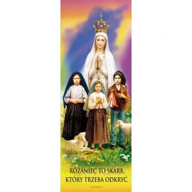 Baner - Różaniec to skarb, który trzeba odkryć. - Nabożeństwo różańcowe
