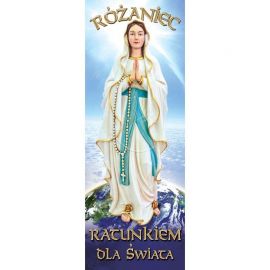 Baner - Różaniec ratunkiem dla świata - Nabożeństwo różańcowe