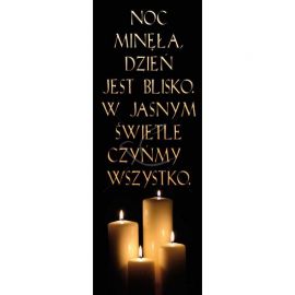 Baner - Noc minęła dzień jest blisko - Adwent