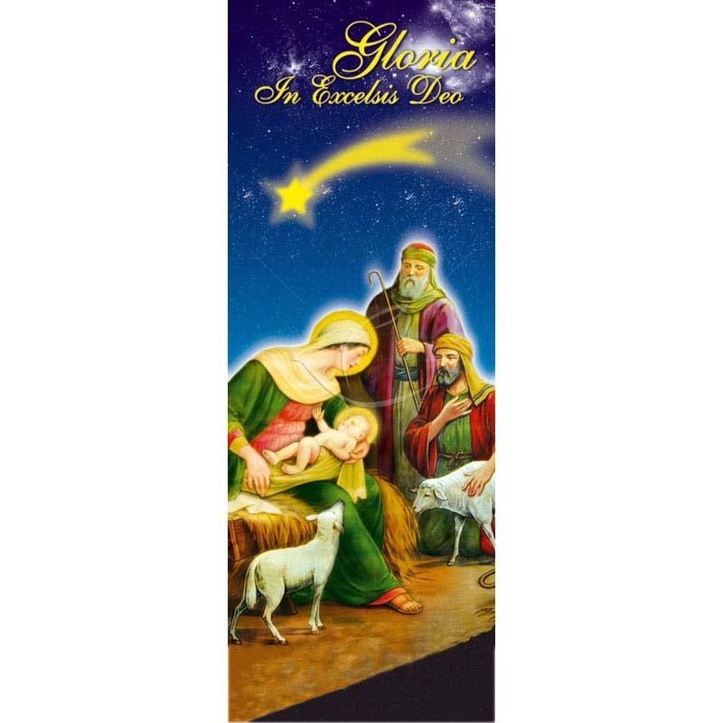 Baner Bożonarodzeniowy - Gloria in excelsis Deo - Baner Bożonarodzeniowy - Gloria in excelsis Deo