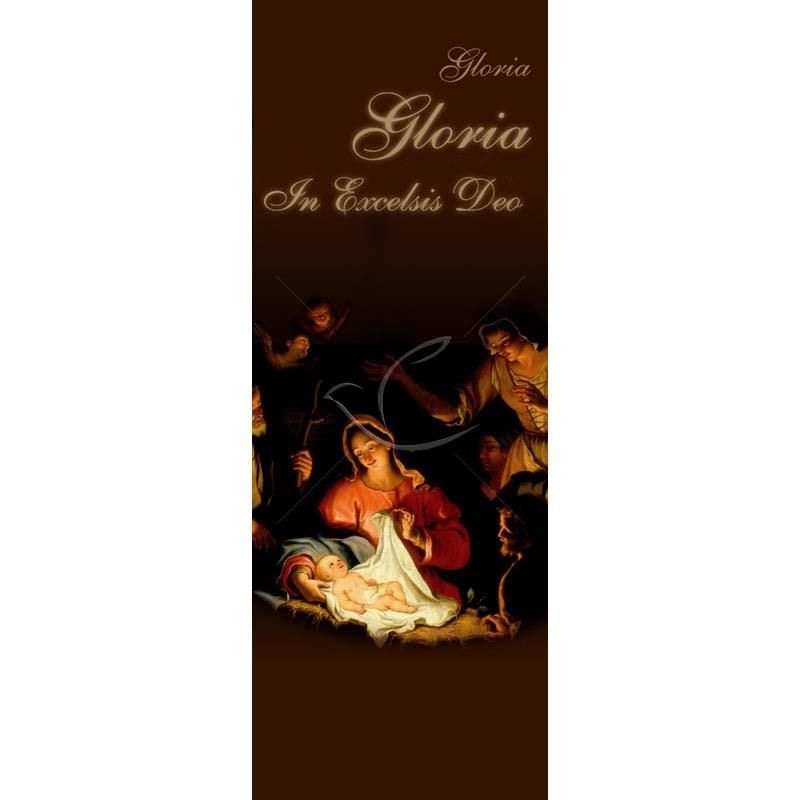 Baner Bożonarodzeniowy - Gloria in excelsis Deo (3) - Baner Bożonarodzeniowy - Gloria in excelsis Deo (3)