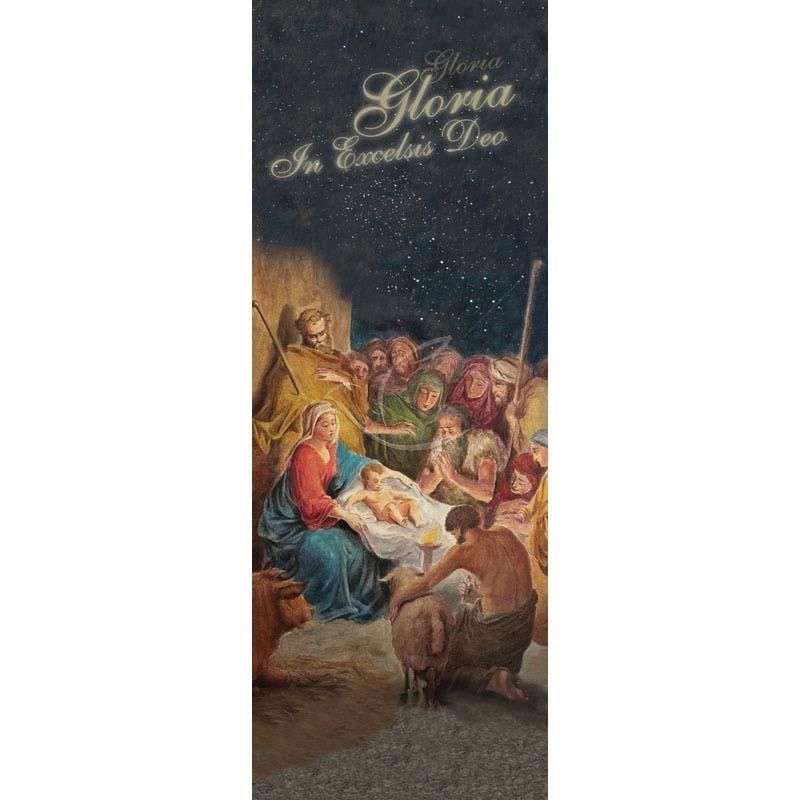 Baner Bożonarodzeniowy - Gloria in excelsis Deo (4) - Baner Bożonarodzeniowy - Gloria in excelsis Deo (4)