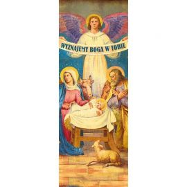 Baner Bożonarodzeniowy - Wyznajemy Boga w Tobie - Boże Narodzenie
