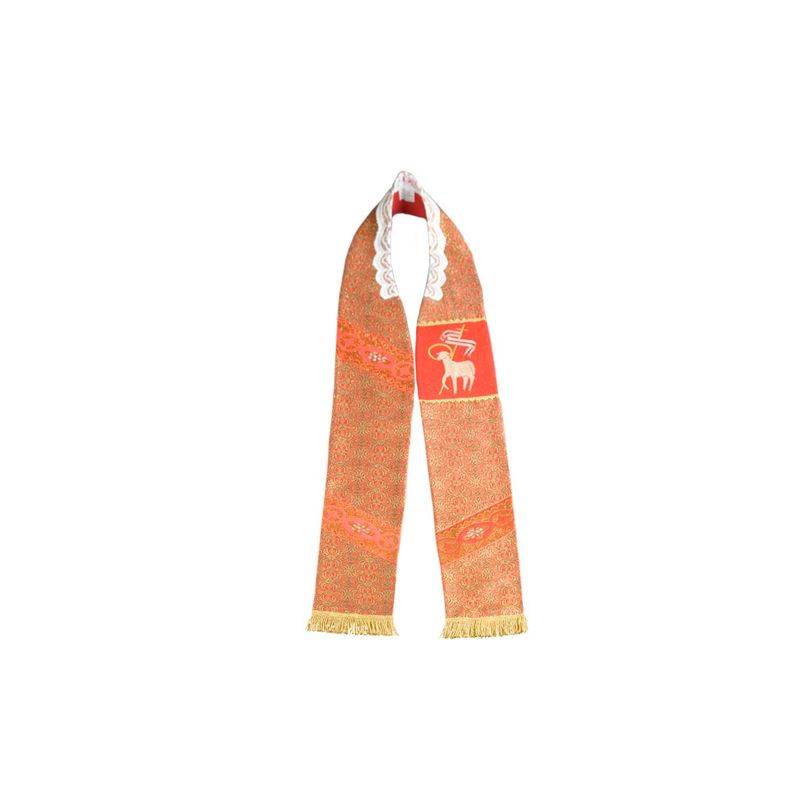 Stuła kapłańska wielkanocna z Barankiem (2) - Stuła kapłańska wielkanocna z Barankiem (2)