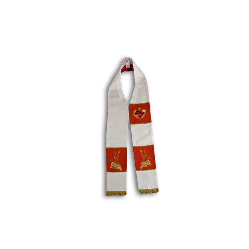 Stuła kapłańska - Serce Pana Jezusa - Stuła kapłańska - Serce Pana Jezusa