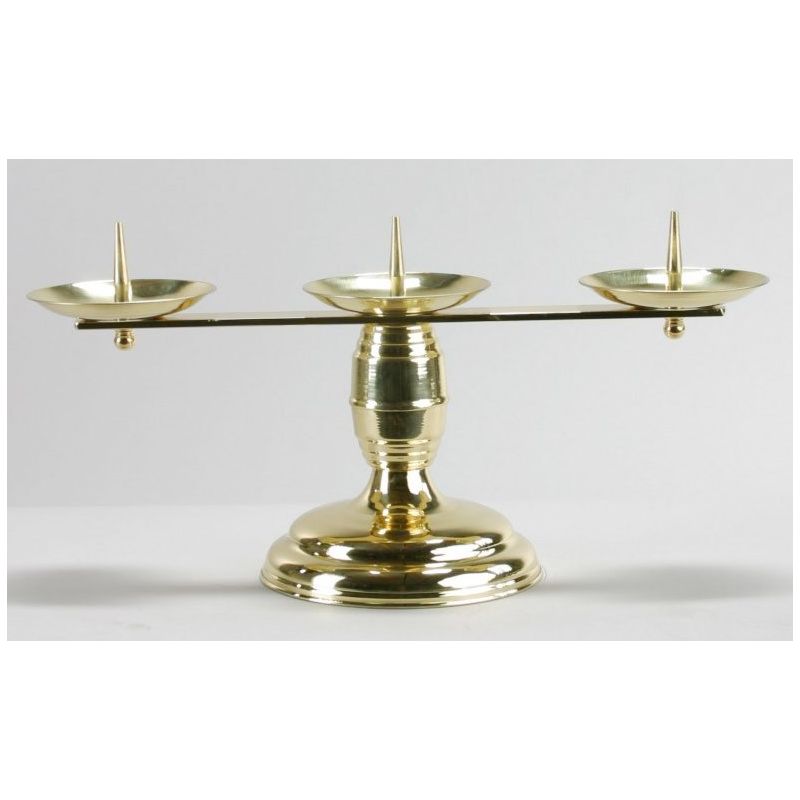 Lichtarz  - 19 cm (6) - Lichtarz mosiężny - 19 cm (6)
