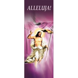 Baner na Wielkanoc "ALLELUJA!" (3) - WIELKANOC