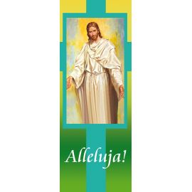 Baner na Wielkanoc "Alleluja.." (23) - WIELKANOC