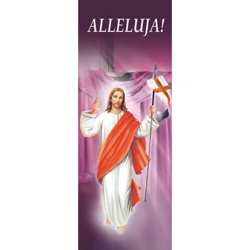 Baner na Wielkanoc "ALLELUJA"  (24) - Baner na Wielkanoc "ALLELUJA"  (24)