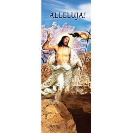 Baner na Wielkanoc "ALLELUJA" (25) - WIELKANOC