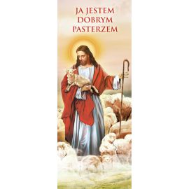 Baner na Wielkanoc "Ja jestem dobrym.." (27) - WIELKANOC