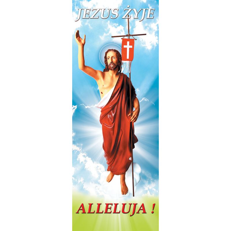 Baner na Wielkanoc "Jezus Żyje - ALLELUJA.." (29) - Baner na Wielkanoc "Jezus Żyje - ALLELUJA.." (29)
