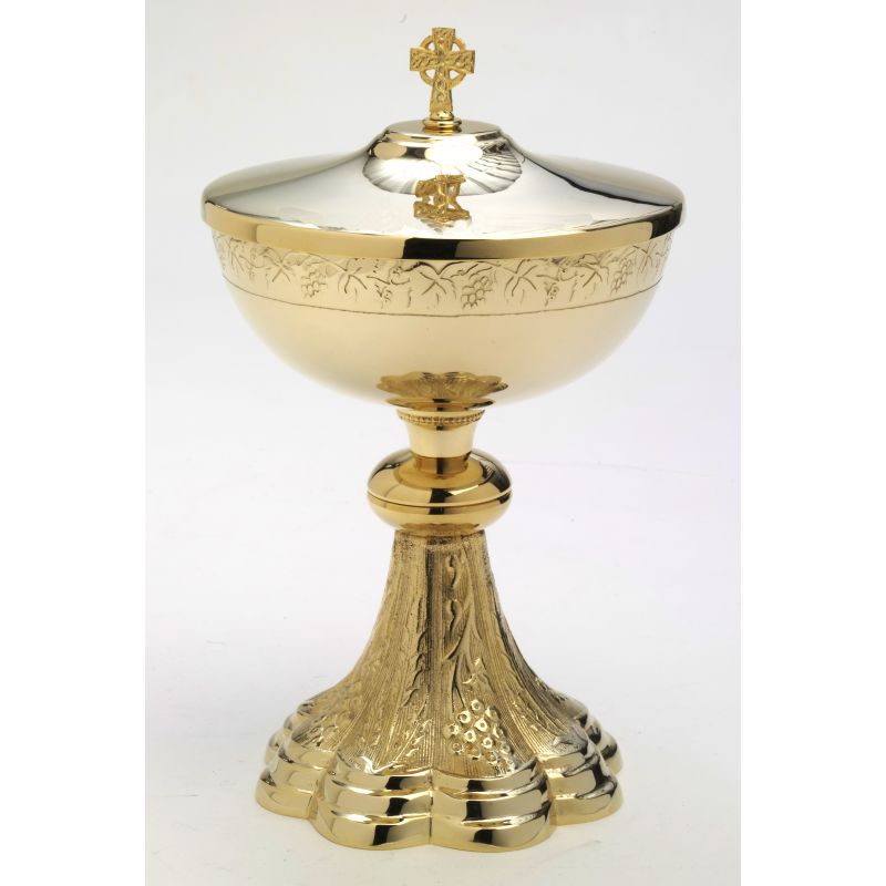 Puszka pozłacana - 24 cm. - Puszka pozłacana - 24 cm.