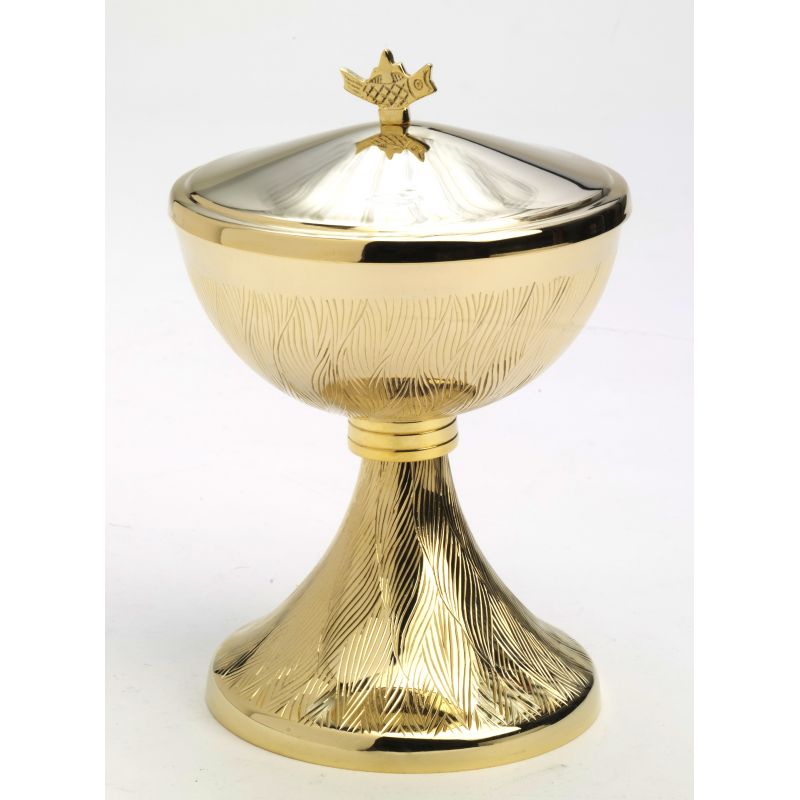Puszka pozłacana - 17 cm. - Puszka pozłacana - 17 cm.
