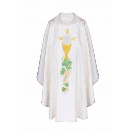 Ornat haftowany komunijny (11) - Ornaty białe/ ecru