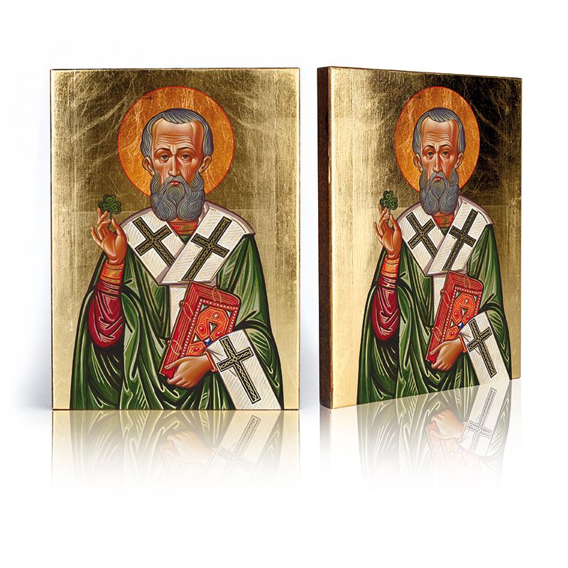 Ikona religijna Święty Patryk - Ikona religijna Święty Patryk
