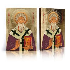 Ikona religijna Święty Błażej - Święci i Błogosławieni
