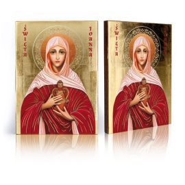 Ikona religijna Święta Joanna - Święci i Błogosławieni