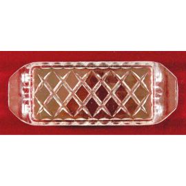 Taca szklana 22x8 cm. - AMPUŁKI I TACKI MSZALNE - Nowość