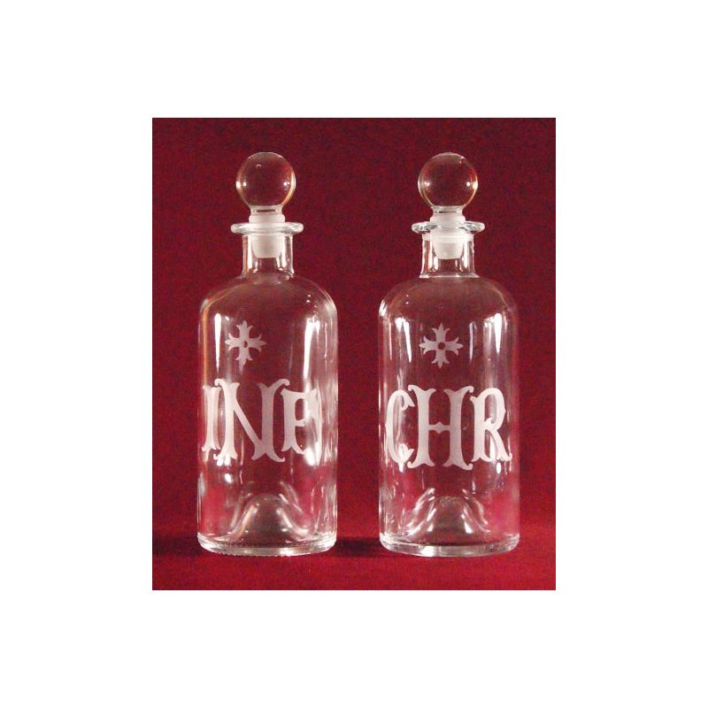 Butelki na oleje święte 500 ml (chrzest, chorych) - Butelki na oleje święte 500 ml (chrzest, chorych)