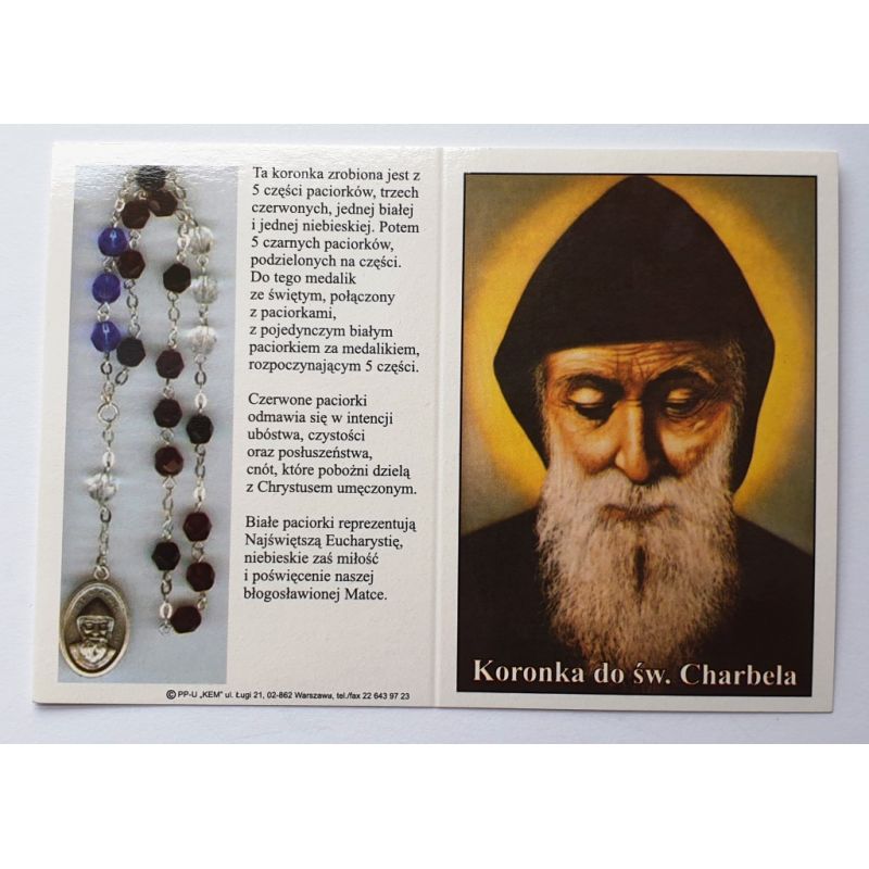 Obrazek - Koronka do św. Charbela - Obrazek - Koronka do św. Charbela