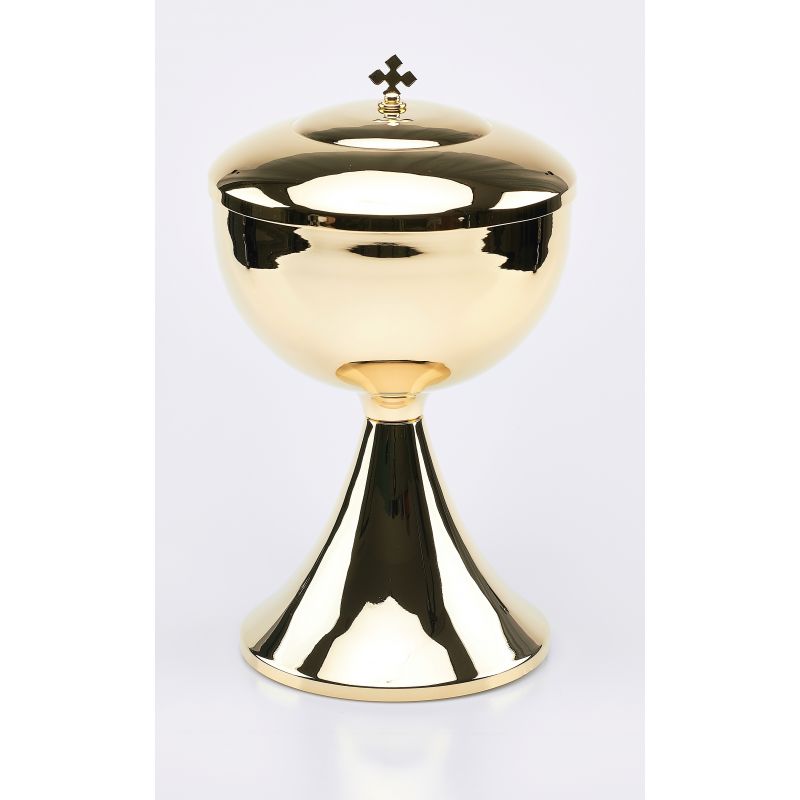 Puszka z mosiądzu złocona - 25 cm (1) - Puszka z mosiądzu złocona - 25 cm (1)