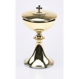 Puszka na komunikanty, złocona - 20 cm (1)