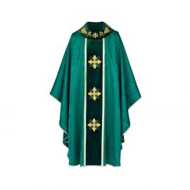 Ornat gotycki krzyż- kolory liturgiczne (8) - Ornaty haftowane