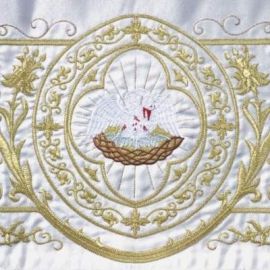 Baldachim haftowany na procesję - zdjęcie 5 - Baldachim haftowany na procesję