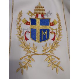 Ornat Jan Paweł II - cała postać - zdjęcie 3 - Ornat Jan Paweł II - cała postać