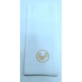 Puryfikaterz złoty IHS w kole - 100% bawełna - Puryfikaterz